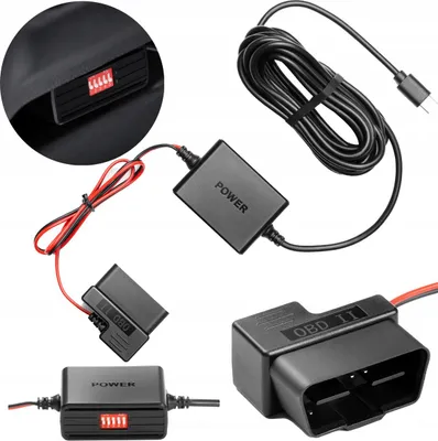 Immagine prodotto di 70mai alimentazione in modalità di parcheggio alla porta Obd Hardwire Kit Usb-c