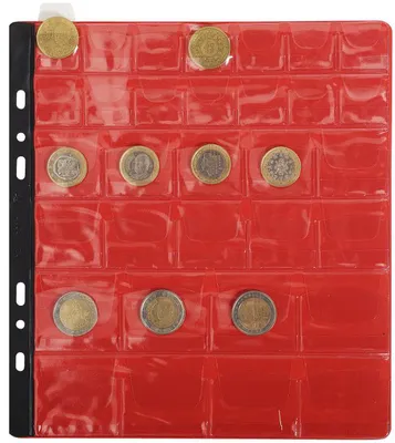 Produktbild von EXACOMPTA Münzhüllen 32 Fächer à 20/30/40 mm 215 x 237 mm