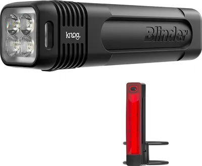 Obrázek produktu pro Knog Blinder 600 + Plus Rear Twinpack, černá (600 lumenů/20 lumenů)