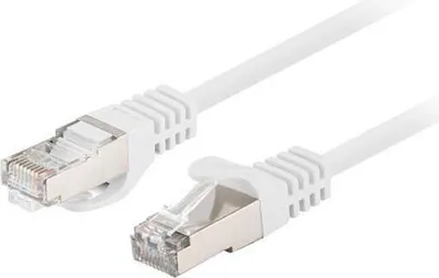 Obrázok produktu pre Lanberg FTP cat.6 patchcord 0,25 m biely 10-pack