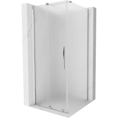 Produktbild von Mexen Velar Duschkabine Schiebetür 120 x 120 cm, matt, Chrom - 871-120-120-31-01