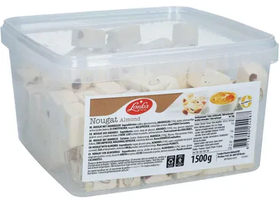 Image de Nougat Lonka aux amandes 1,5 kg