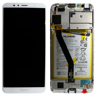 Obrázek produktu pro Huawei Display LCD Frame for Honor 7A Service Pack 02351WER White Battery New