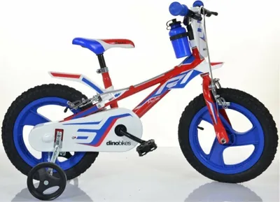 Produktbild von DINO BIKES Kinderfahrrad 814L06 rot, blau, weiß 14
