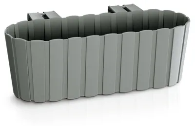 Produktbild von Prosperplast 4.9l Boardee Collection 38.3x21.2x13 Cm Blumentopf Grau  Grau One Size
