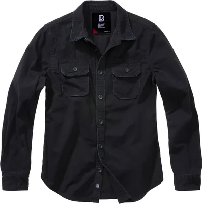 Produktbild von Brandit Damen Vintage Langarm-Shirt Größe S Farbe Schwarz