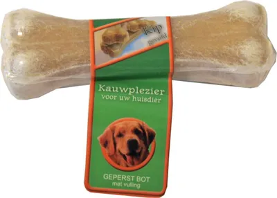 Productafbeelding van Boon kauwbot gevuld kip 13 cm 80-100g Gebr. de Boon