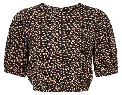 Produktbild von VANJA damen bluse - schwarz weiss VANJA damen bluse - schwarz weiss, XS