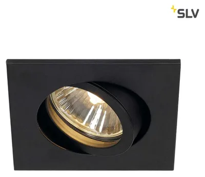 Produktbild von SLV New Tria 68 Square Einbauleuchte QPAR51 Schwarz SLV 1001994