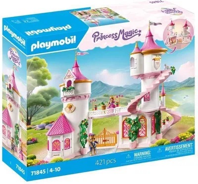 Produktbild von PLAYMOBIL Princesses Magic Schloss, Königspaar, 2 Throne, 421 Teile, Ab 4 Jahren