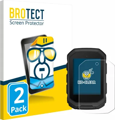 Produktbild von 2x Für Garmin Edge MTB Schutzfolie BROTECT Displayschutz Display Schutz Folie Klar Transparent