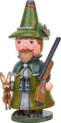 Produktbild von Hubrig - Rauchfigur Wichtel Jäger ca. 13 cm
