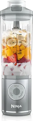 Zdjęcie produktu dla Blender ręczny Ninja BC251EUSL 0,57 l srebrny, przezroczysty