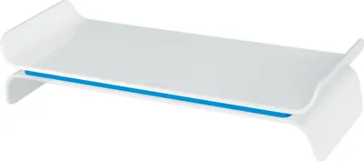 Immagine prodotto di LEITZ 6504-00-36 6504 Supporto per monitor Ergo WOW a due altezze bianco/blu