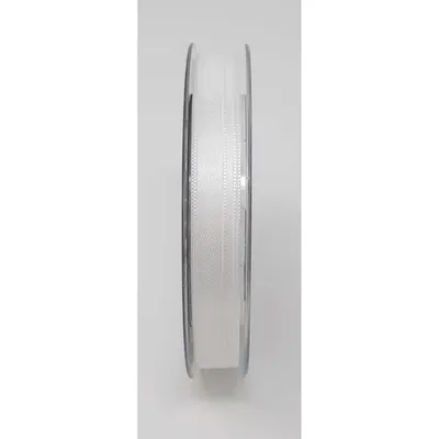 Produktbild von Goldina Doppelsatin Stoffband weiß 10mmx25m Packung 1 Stück