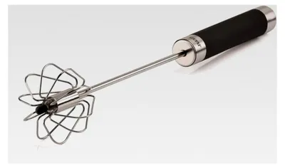 Produktbild von Universalquirl FINELLO, mechanischer Handmixer für Milchschaum, Saucen und Desserts, Einhandbetrieb
