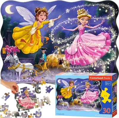 Zdjęcie produktu dla Puzzle Castorland Kopciuszek, 30 elementów