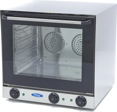 Produktbild von Maxima - Gastro Konvektionsofen - Grill - Passt 4 Tabletts - Eingebauter Timer - Bis zu 300 ° C