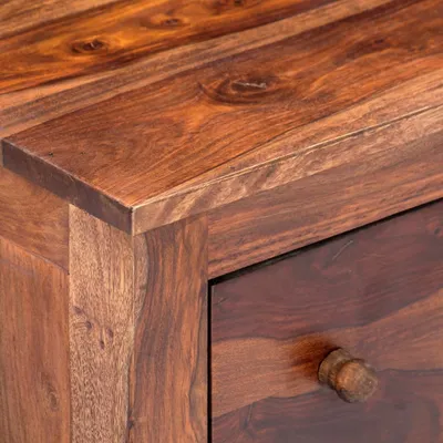 Image de vidaXL Table basse 90 x 50 x 30 cm en bois massif