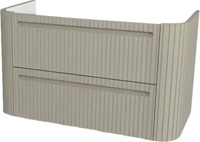 Obrázok produktu pre Kúpeľňová skrinka pod umývadlo Devo Gloria 2.0 sivá matná 86 x 50 x 42 cm GL2-SU2S86-2-F111