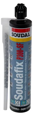 Produktbild von Soudal Soudafix (Polyester) p300-sf | chemischer Anker | 280 ml – 127849
