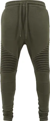 Produktbild von Urban Classics - PLEATS Sweatpants oliv - L