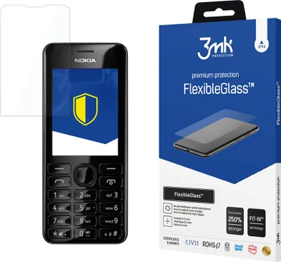 Zdjęcie produktu dla 3MK FlexibleGlass, Nokia 206, 1 szt.