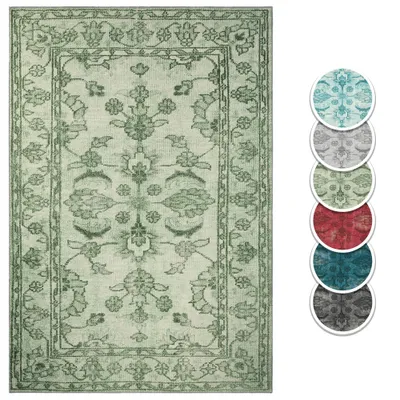 Zdjęcie produktu dla Dywan do salonu, tradycyjny zielony 200x290 cm