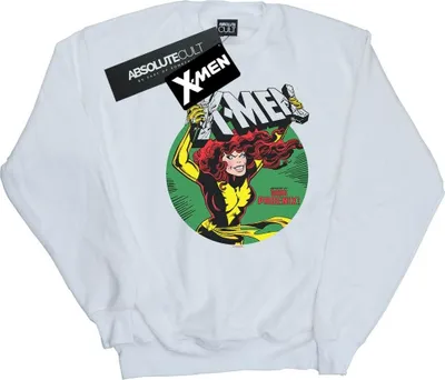 Produktbild von Marvel - "X-Men Defeated By Dark Phoenix" Sweatshirt für Herren BI48652 (5XL) (Weiß)