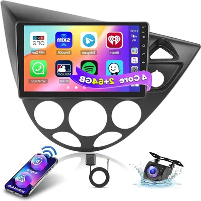 Zdjęcie produktu dla Radio samochodowe Android – odtwarzacz multimedialny – system nawigacji – radio z ekranem dotykowym – bezprzewodowe CarPlay