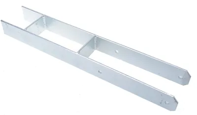 Obrázek produktu pro Aqbau® Podpěra sloupku H-kotvy H-podpěry Kotva sloupku H Pro 70 x 600 mm