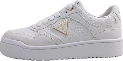 GUESS Sneakers Femme Miram6 – Baskets Basses Lacets Iconiques Avec Logo Signature