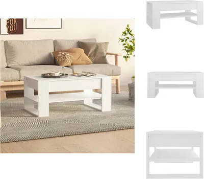 Produktbild von vidaXL Couchtisch Weiß 102x55x45 cm Holzwerkstoff -  Couchtische