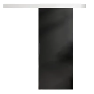 Obrázok produktu pre Posuvné dvere RICO, čierne + biele, systém Soft-Close, 76 cm, úchytka: čierna