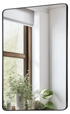 Zdjęcie produktu dla Lustro Ścienne Vevor Do Makijażu 1220X916X25Mm Szkło Hartowane Rama