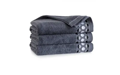 Produktbild von Handtuch - 100% Baumwolle - 450 g/m2 - 70x140 cm - Extra Saugfähig - Dunkelgrau - hohe Grammatur - ZEN2