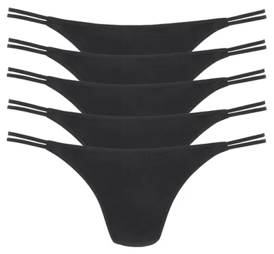 Produktbild von VIVANCE String schwarz Größe 36/38
