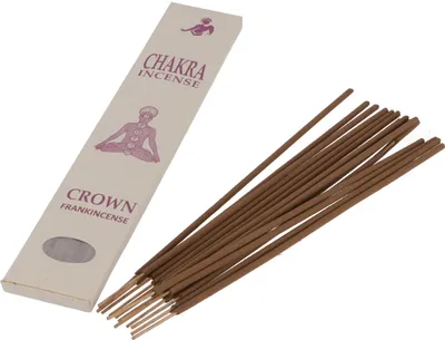 Produktbild von Chakra Incense, Weihrauch Räucherstäbchen - Crown, 22*4,5*1 cm, Räucherstäbchen aus Tibet, Nepal