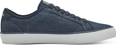 Produktbild von s.Oliver Herren Slipper Stoffschuh Schnürung Slip-On 5-14616-44, Größe:44 EU, Farbe:Blau