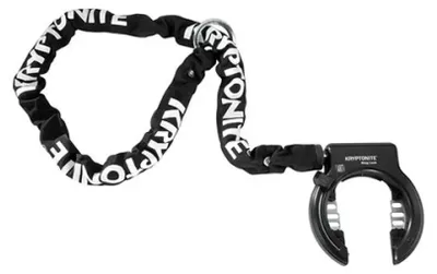 Image de Antivol Kryptonite 512 avec chaîne,  ART2, longueur 100 cm, noir, ...