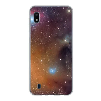 Produktbild von MuchoWow® Handyhülle Schutzhülle Hülle für Samsung Galaxy A10 Universum - Sterne - Farben - Jungen - Mädchen - Kinder Silikon Softcase Handy Hülle - Schutzhülle