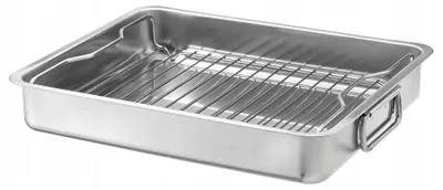 Produktbild von IKEA KONCIS Backform mit Grillrost Edelstahl Vielseitig