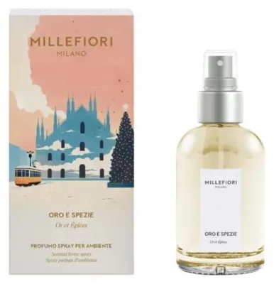 Produktbild von Geschenkset "Christmas" – Raumduft, 100 ml, "Oro e Spezie" von Millefiori Milano