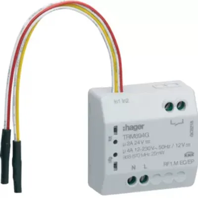 Zdjęcie produktu dla Hager TRM694G, -10 - 50 °C, 20 mm, 1 szt.
