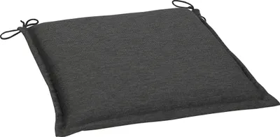 Produktbild von GO-DE Textil, 2er Set Sitzkissen Dora, uni anthrazit, 20924-2103
