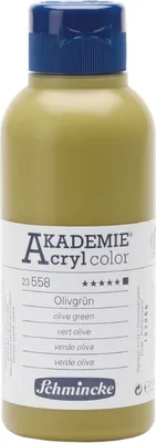 Produktbild von Olivgrün 250ml Acrylfarbe - AKADEMIE Acryl - Schmincke 23 558 027