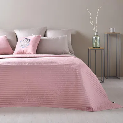 Produktbild von Wende-Tagesdecke Living Trend 240x220 Rose Smoke