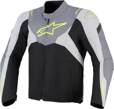 Produktbild von Alpinestars T-Jaws V4 wasserdichte Motorrad Textiljacke, schwarz/grau, 2XL