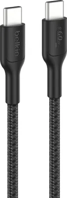 Zdjęcie produktu dla Belkin ENA008HQ2MBK, 2 m, USB C, USB C, USB 2.0, Czarny