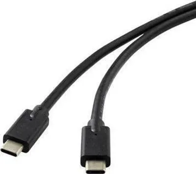 Image de Microconnect DOCKUSB3.2CC1 Câble USB 3.2 Gen 2 (3.1 Gen 2) 1 m USB C Noir (DOCKUSB3.2CC1)